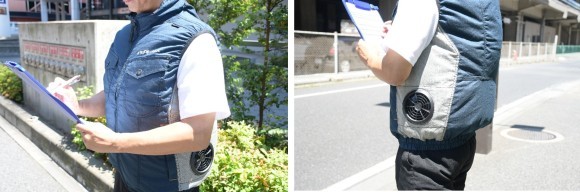 全国の建設現場にファン付き送風ベストを導入　猛暑下の熱中症対策として“安心して働ける現場環境”づくりを推進