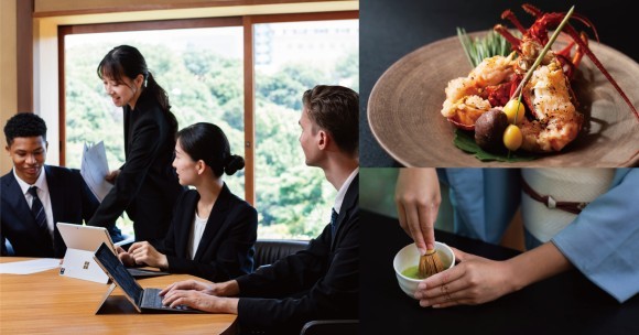 八芳園の『壺中庵』のビジネスエグゼクティブ向け新プランを開始