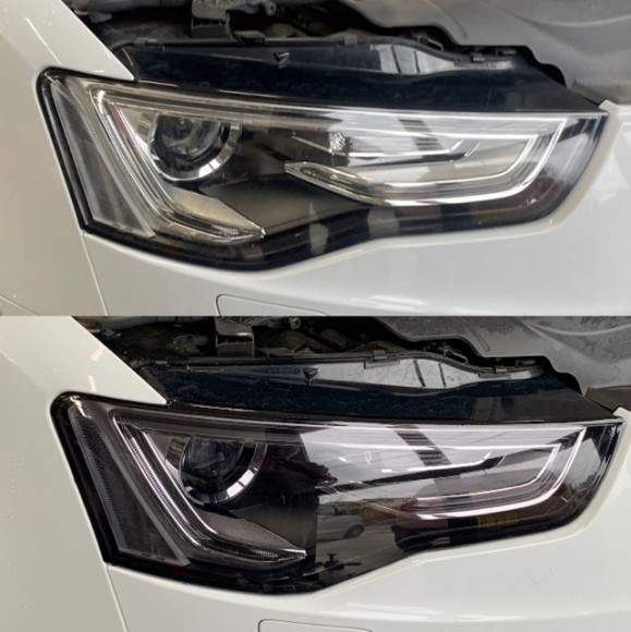 車検対応　ヘッドライト用プロテクションフィルム