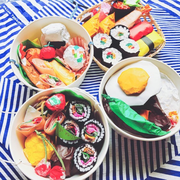 《イベント》紙工作でおべんとうを作ろう！