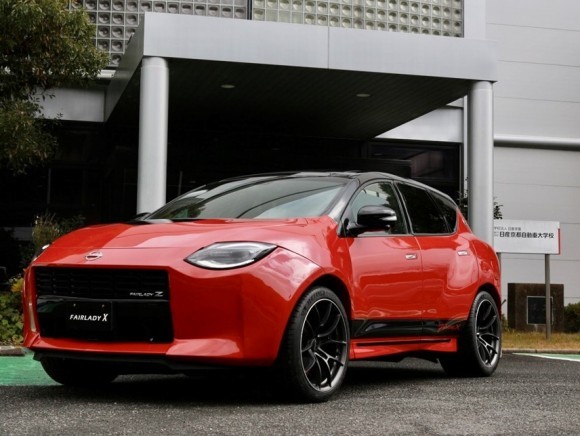 日産京都自動車大学校が制作した「Fairlady X」