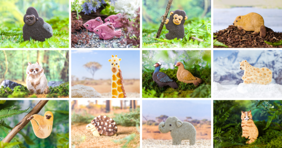 生物多様性を800種のクッキーで表現するいきものクッキー専門店による東山動植物園コレクションが39種大集結！