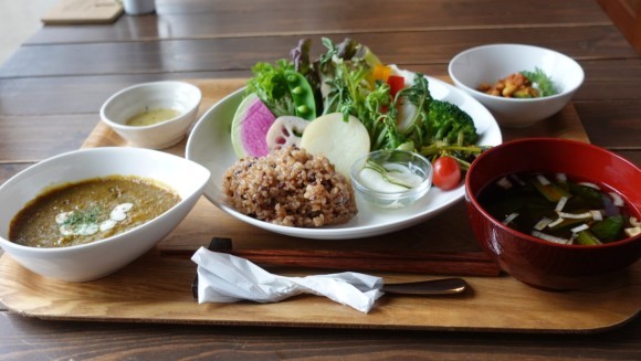 繭久里（くくり）カフェ：普段のランチ例