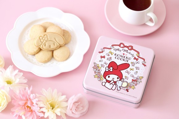マイメロディ コラボ 米粉クッキー缶
