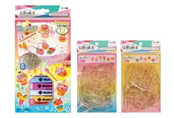 「グラスデコ オーナメントセット 」 『 スイーツ 』