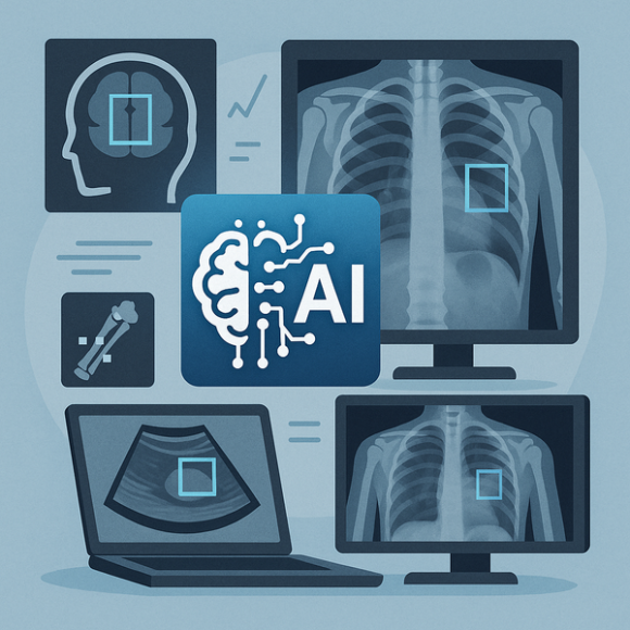 医療AI　画像解析サポート　メドビジョン