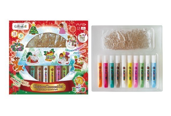 「グラスデコ クリスマスオーナメントセット」