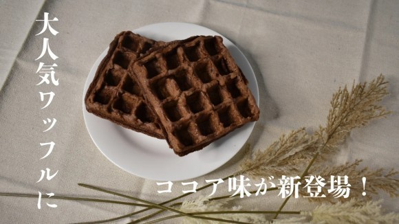 豆腐ワッフル ココア味