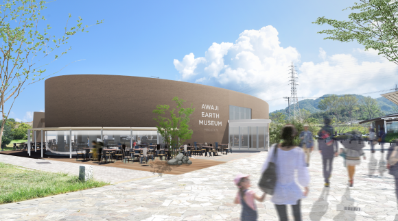 テラス側施設view