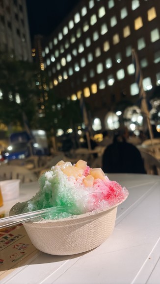 8月18日～20日汐留イタリア街の屋台村にてかき氷を提供します！