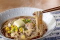 「低糖質 大豆めん」を使った「ペッパーコーンバター醬油麺」