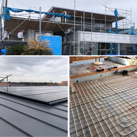 どま蓄熱体とソーラーパネル