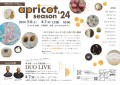 art cocoonみらいオープン１周年記念 「apricot season ‘24」