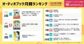 【オーディオブック5月人気ランキング】 新たに学び始めたい新年度。大人も子どもも学べる『きみのお金は誰のため』『13歳から鍛える具体と抽象』が1位、2位獲得