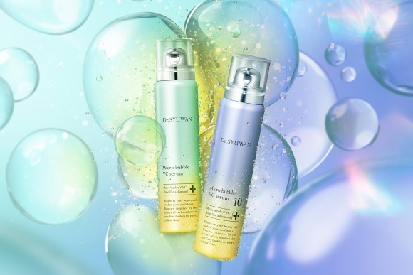 Dr.SYUWANから高濃度*1炭酸*2×濃厚ビタミン*310％配合の 炭酸濃厚ビタミン美容液※「マイクロバブルVC10セラム」が5月1日新発売！