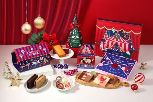 【ラ・メゾン白金】動物たちのサーカス団「シルク・ド・ノエル」がお届けする、クリスマス限定スイーツコレクション