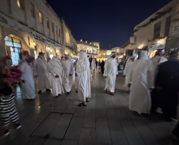 ラマダン中と明けのドーハ