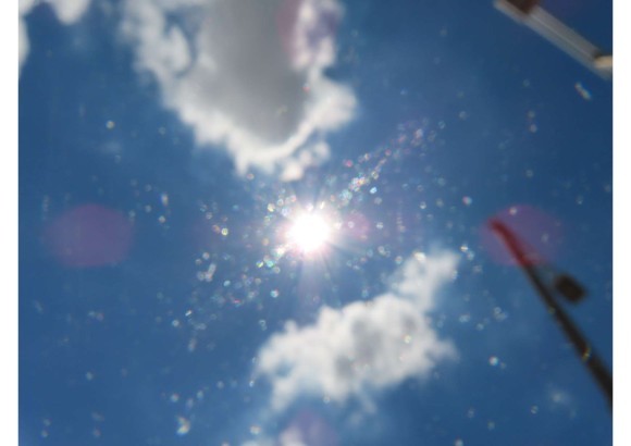 弥和山さんが撮影した光のエネルギー