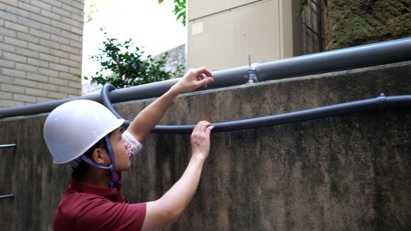 配管寿命診断サービスの様子