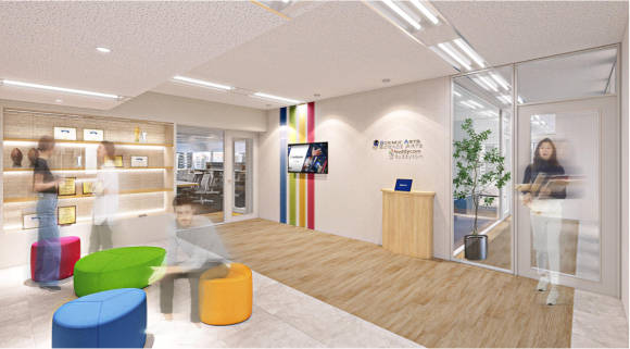 新オフィス エントランス