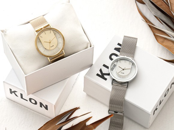 ファッションブランド「KLON」から、人気NO.1 の肌が透ける腕時計