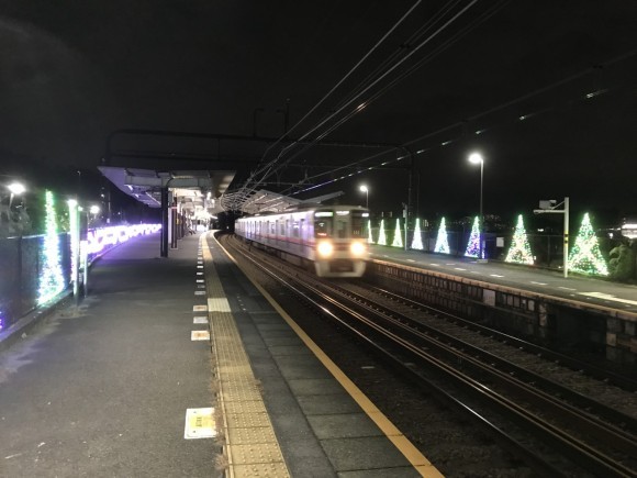 京王よみうりランド駅(昨年の様子)
