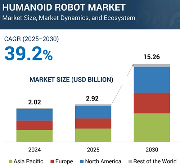 ヒューマノイドロボット（人型ロボット）市場