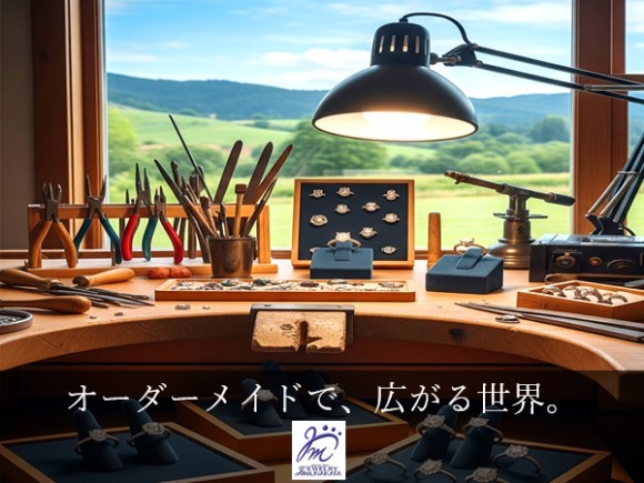 チタン・ステンレスは、非常に軽くて硬いことが特徴で、金属アレルギーもアクセサリー素材の中では出にくい素材といわれます。現在チタンで結婚指輪を製作中です。