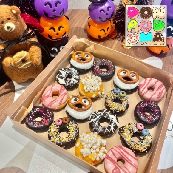 仕上がり確認用 ハロウィンドーナツ クレイドーナツ フェイク