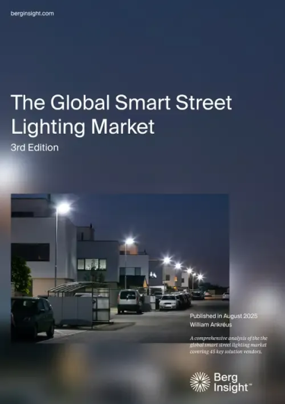 The Global Smart Street Lighting Market - Berg Insight