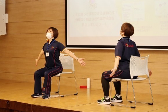 大阪国際がんセンターと共同で入院中のがん患者に向けた 「一緒に体を動かそう！フレイル予防の会」をスタート