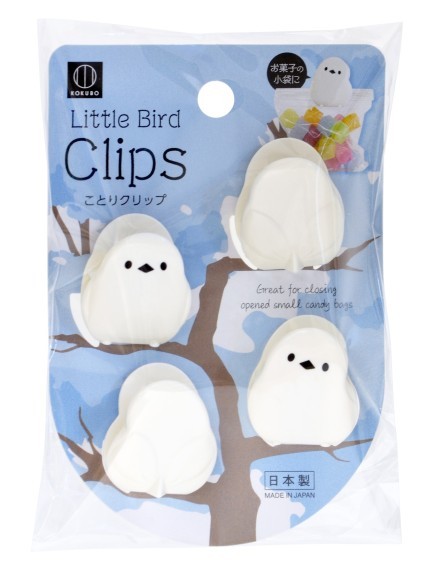 KK-616_ことりクリップ4羽_KOKUBO小久保工業所