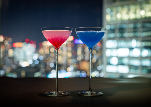 夜景を味わうコラボカクテル～グラスの中の夜景巡り～