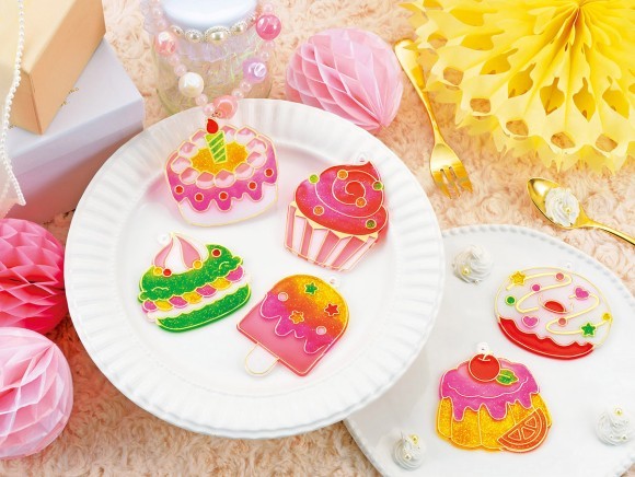 「グラスデコ　オーナメントセット」『スイーツ2』作品イメージ