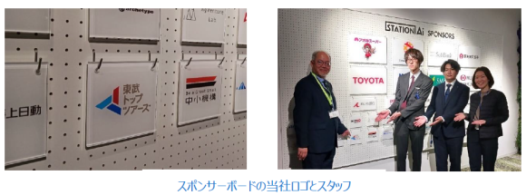 オープンイノベーション拠点「STATION Ai」パネルボード画像