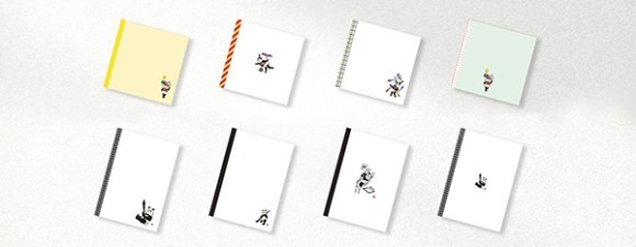 パンダだけじゃない、使いやすさにもトコトンこだわる水平開き＆キレイに剥がせるノート♪