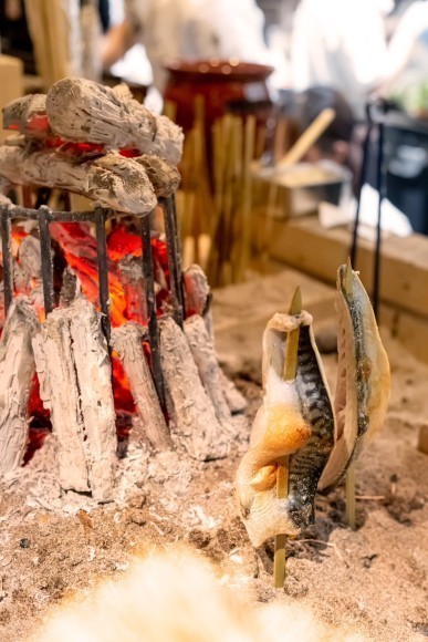 村木屋名物「原始焼き」