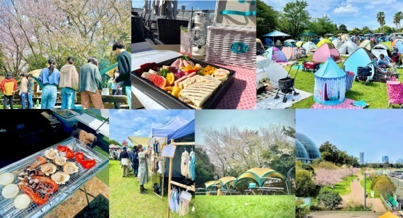 お花見キャンペーン各イベントの様子