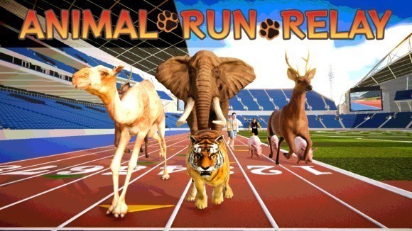 動物リレー爆誕！Steam新作『Animal Run Relay』