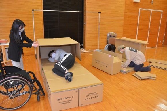 3月実施のプレ訓練の様子