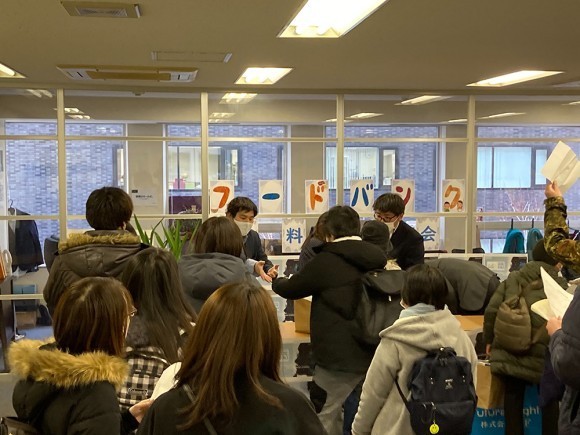 物価高・光熱費高騰を受けての「食料支援会」を  ３月２８日に（一社）フードバンクセンターにて開催