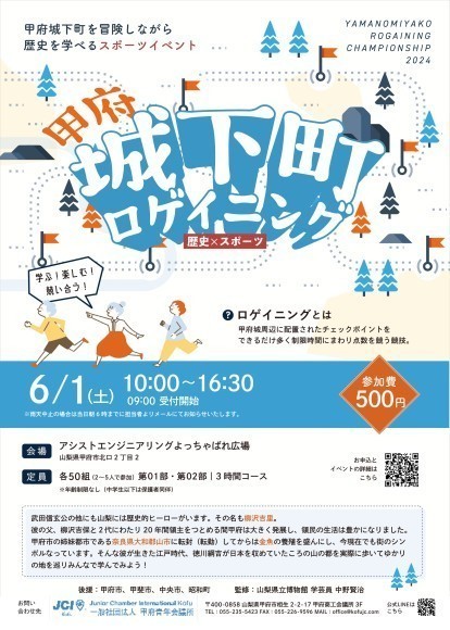 甲府城下町ロゲイニング