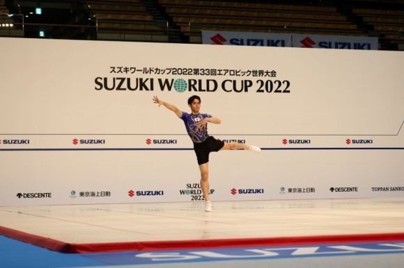 エアロビック競技の最高峰「スズキワールドカップ2022第33回エアロビック世界大会」にグラッドキューブ社員が出場、好成績を収める活躍