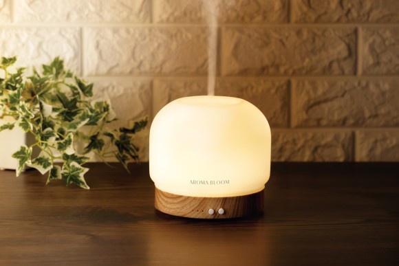 ミスト式アロマディフューザーランプ