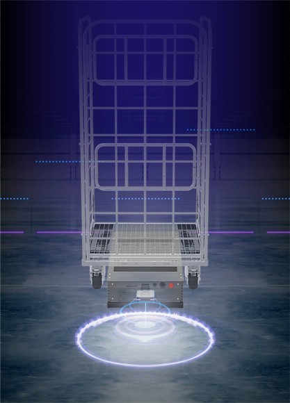 FSLAMを搭載した低床潜込タイプ「CREW」