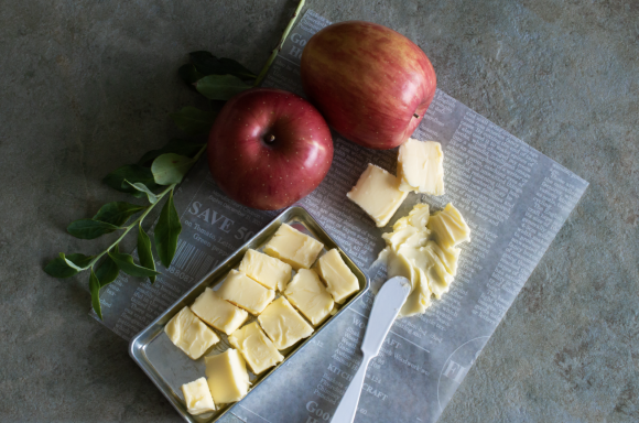 画像(イメージ)：「りんごとバター。」